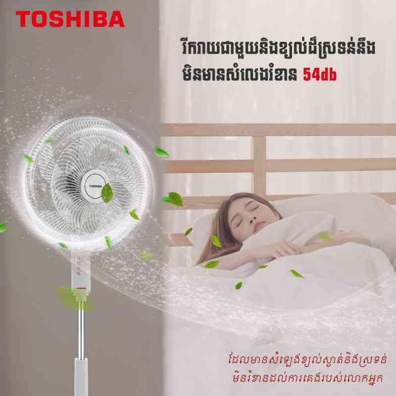 កង្ហារ TOSHIBA 16" ក.ដែក