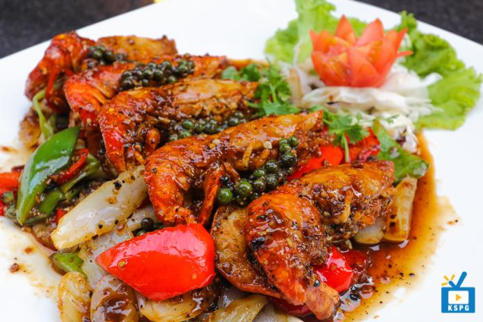 បង្គាឆាម្រេចខ្ចី