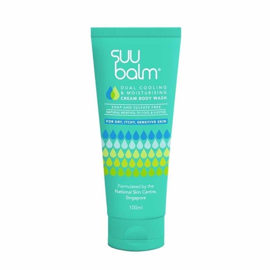 Suu Balm Dual Cooling & Moisturising Cream Body Wash (100ml)