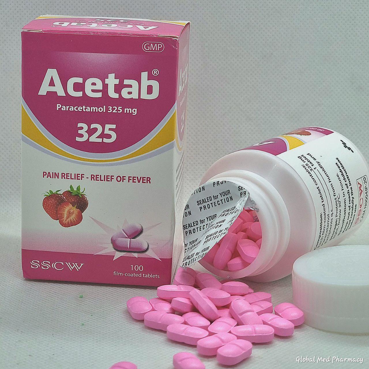 ACETAB  B/100Tab (SSCW) 