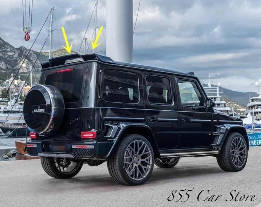 Spoiler ក្រោយ G Wagon , Mat Black & Glossy Black