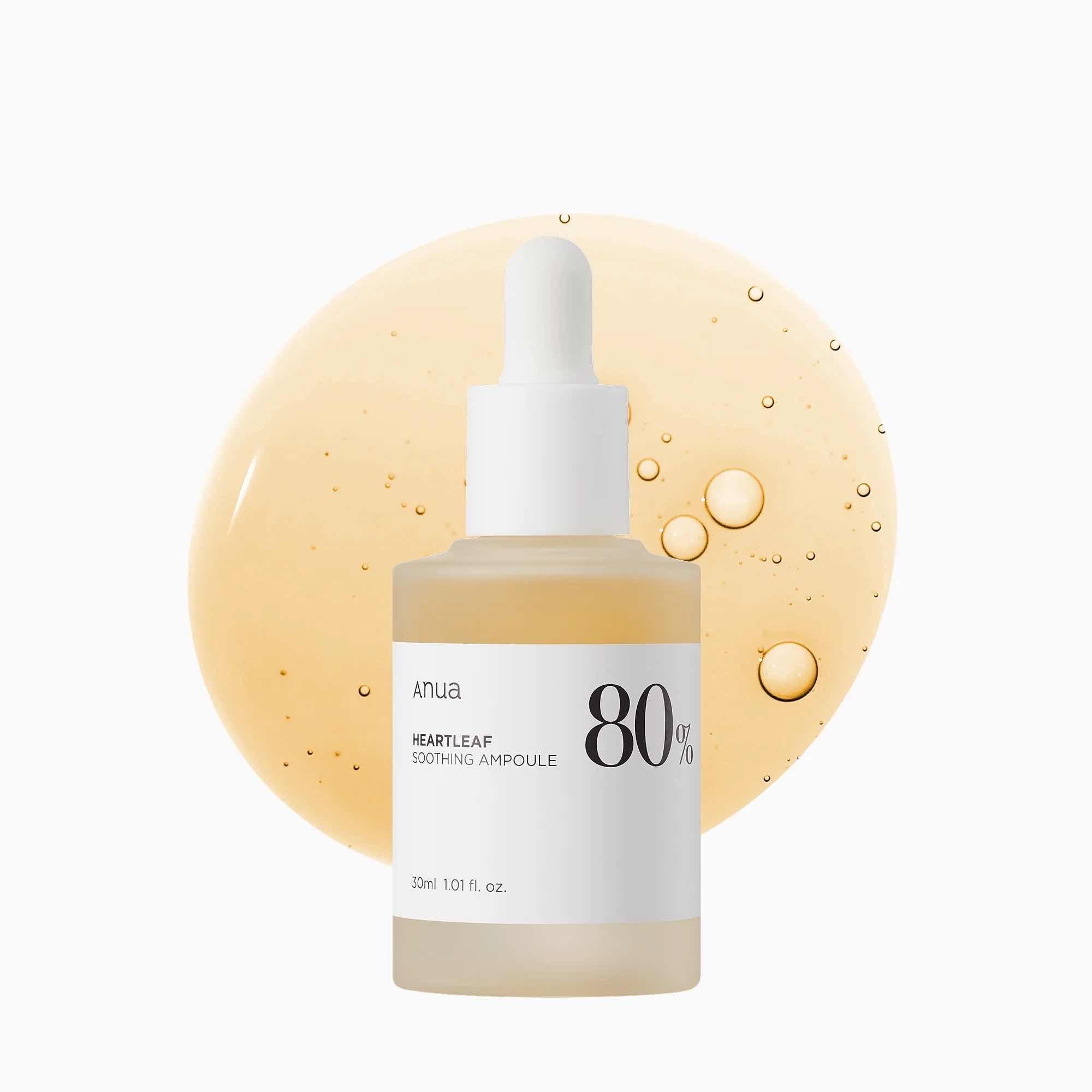 ANUA Heatleaf 80% Soothing Ampule