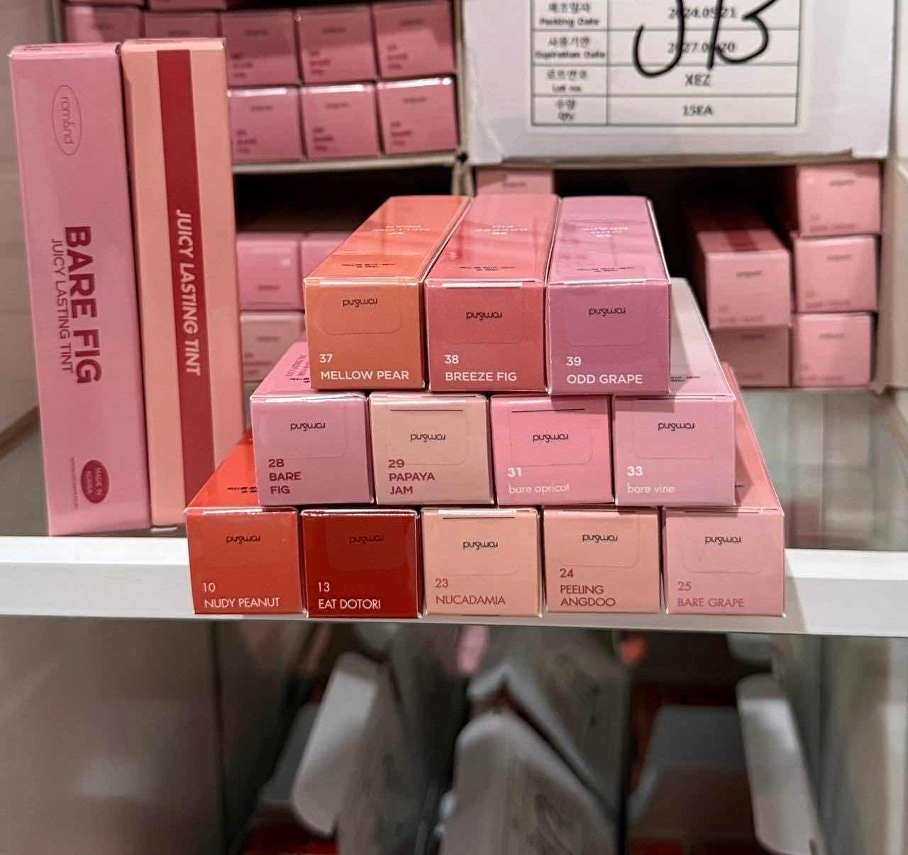 Rom&nd Juicy lasting tint 