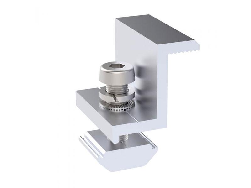 ជើងសូលា​ Solar Structure End Clamp