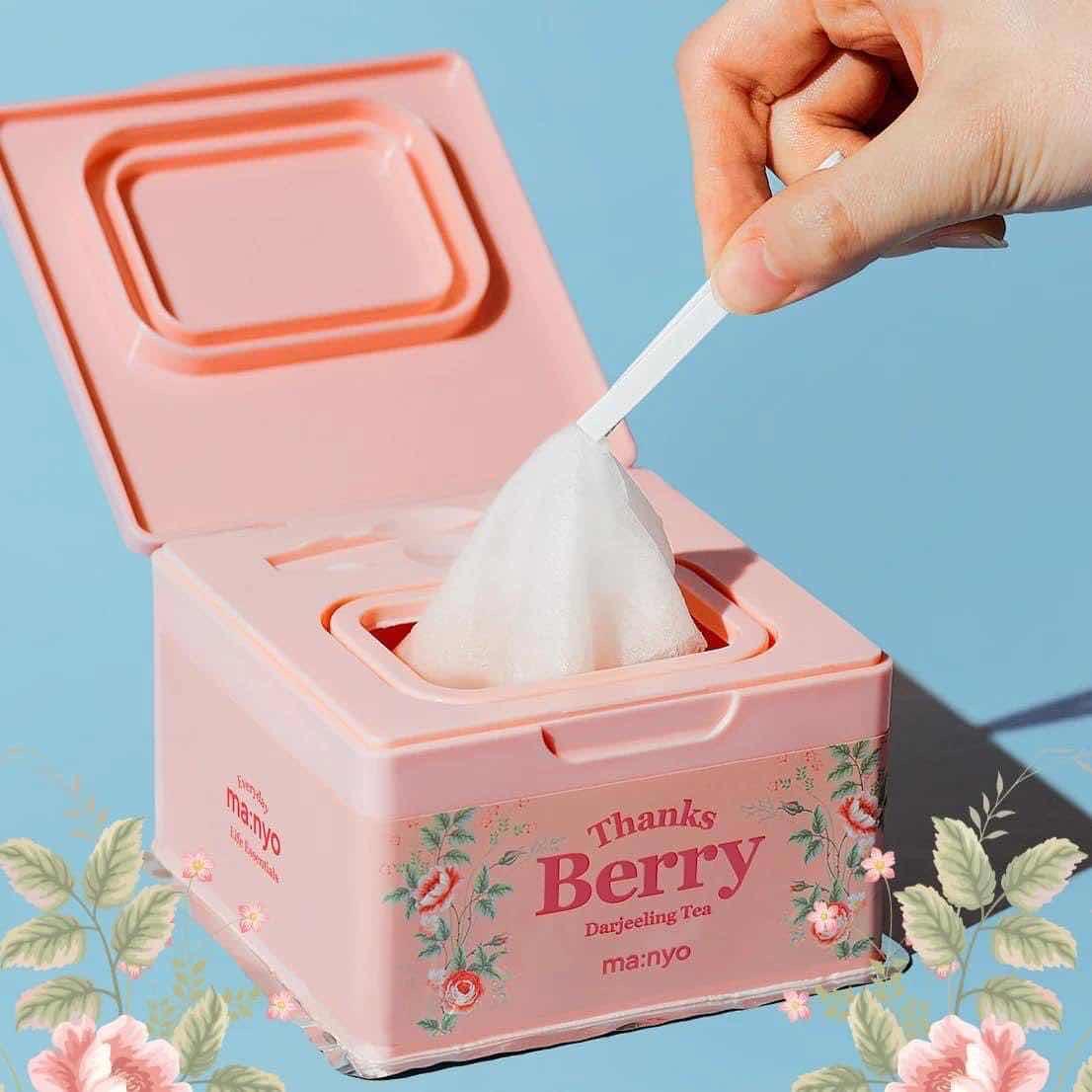 Ma:nyo Thanks Berry Darjeeling Tea Mask