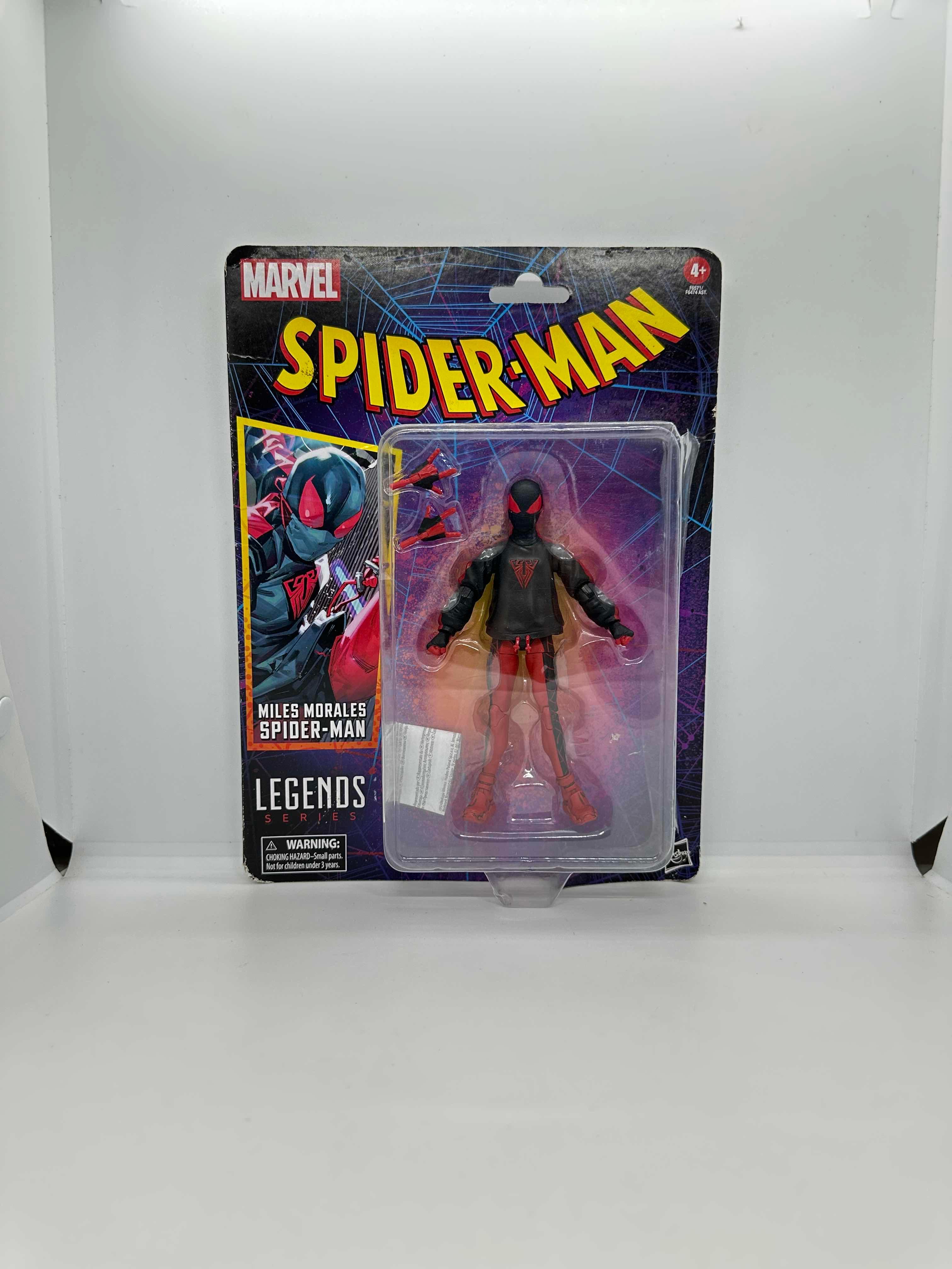 Miles Morales Spiderman suit red 