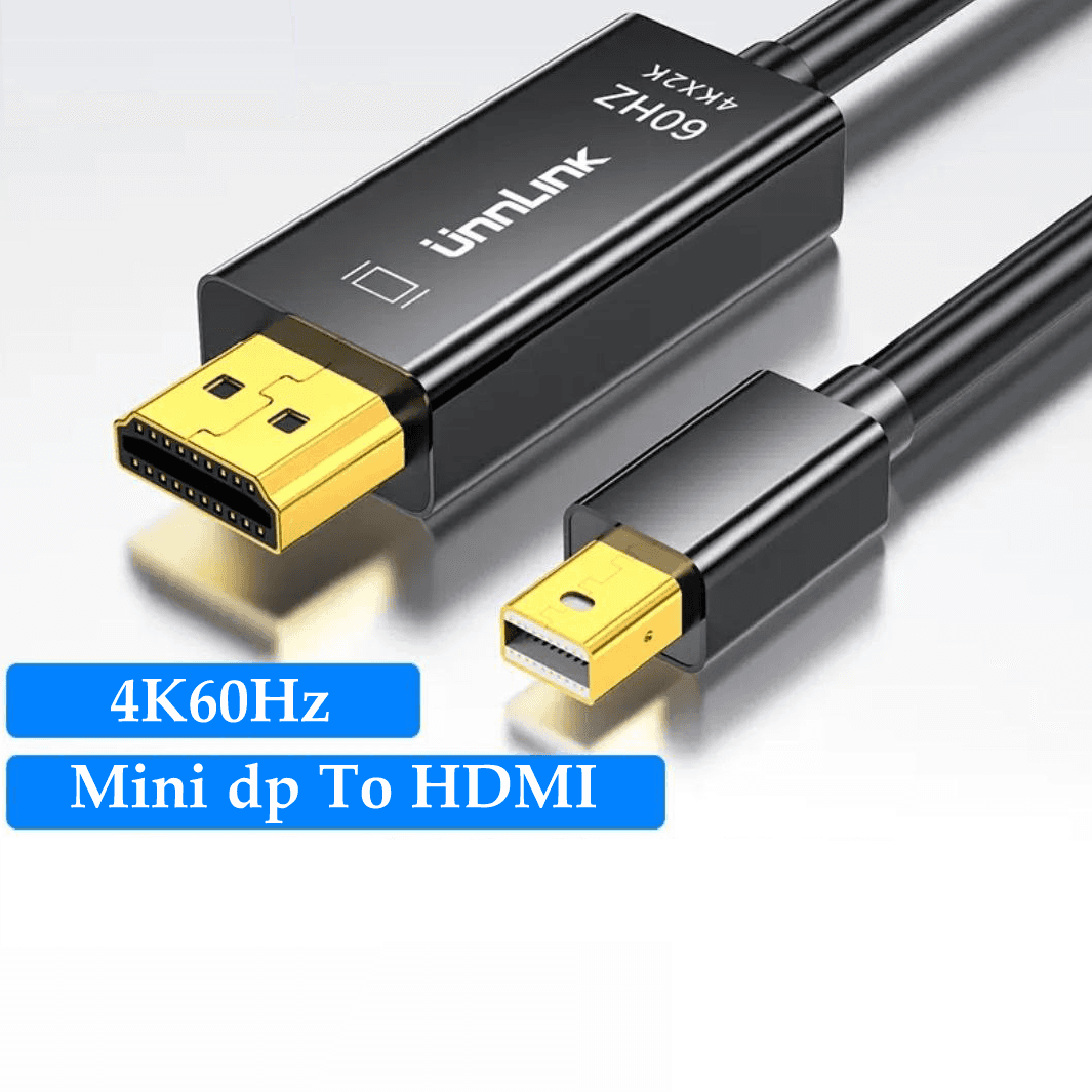 UnnLink Mini Display To DP 1.5m 4K 1080P/60Hz