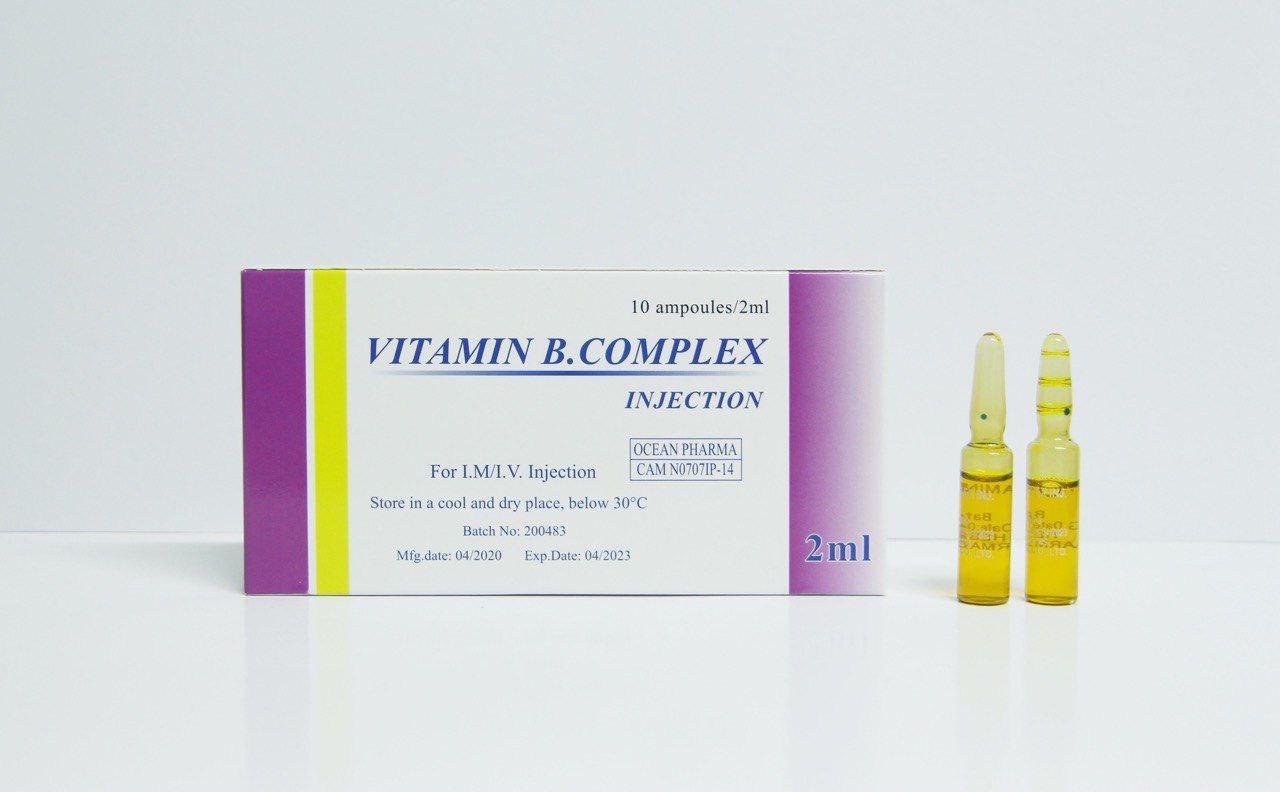 VITAMIN B COMPLEX Inj china 03/2026