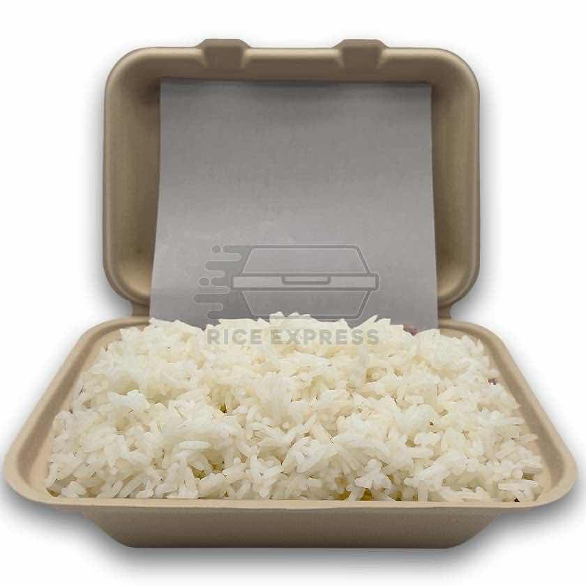 បាយសចំហ៊ុយ (Steamed White Rice)