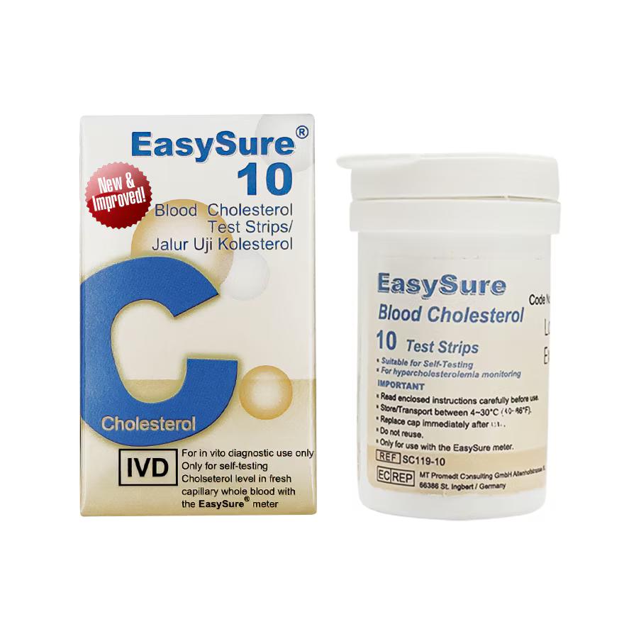 EASYSURE Cholesterol 10Test Strips