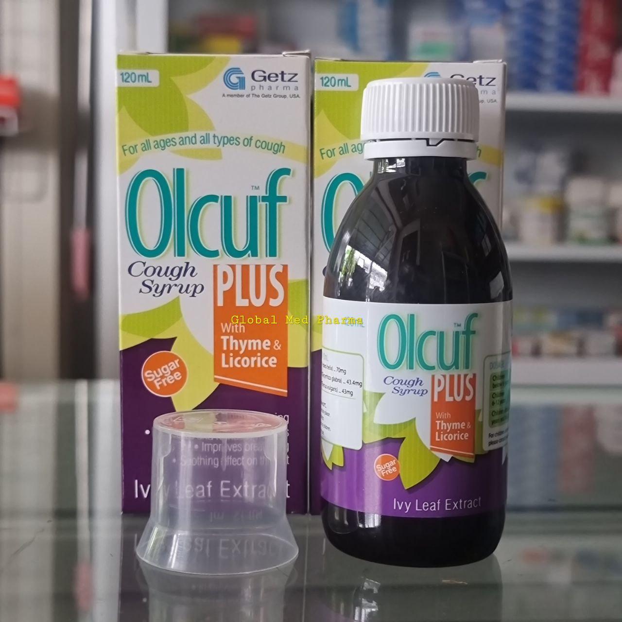 OLCUF PLUS 120ML SUGER FREE (GETZ) 05/2025