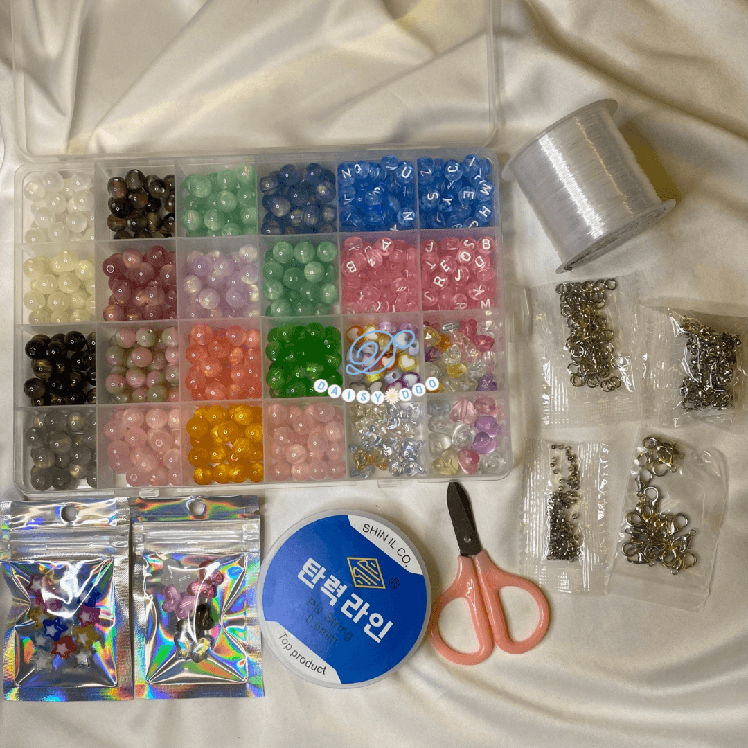 8mm Premium Glass Bead Set