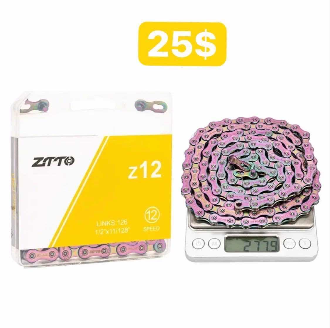 ច្រវ៉ាក់ ZTTO ៧ព័ណ 12លេខ