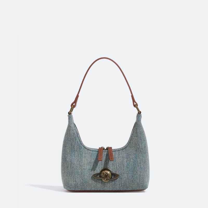 Cressent denim shoulder bag 