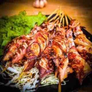 មឹកអាំងអំបិលម្ទេស