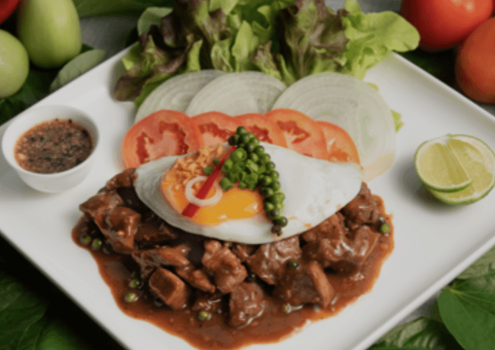 ឡុកឡាក់សាច់គោ