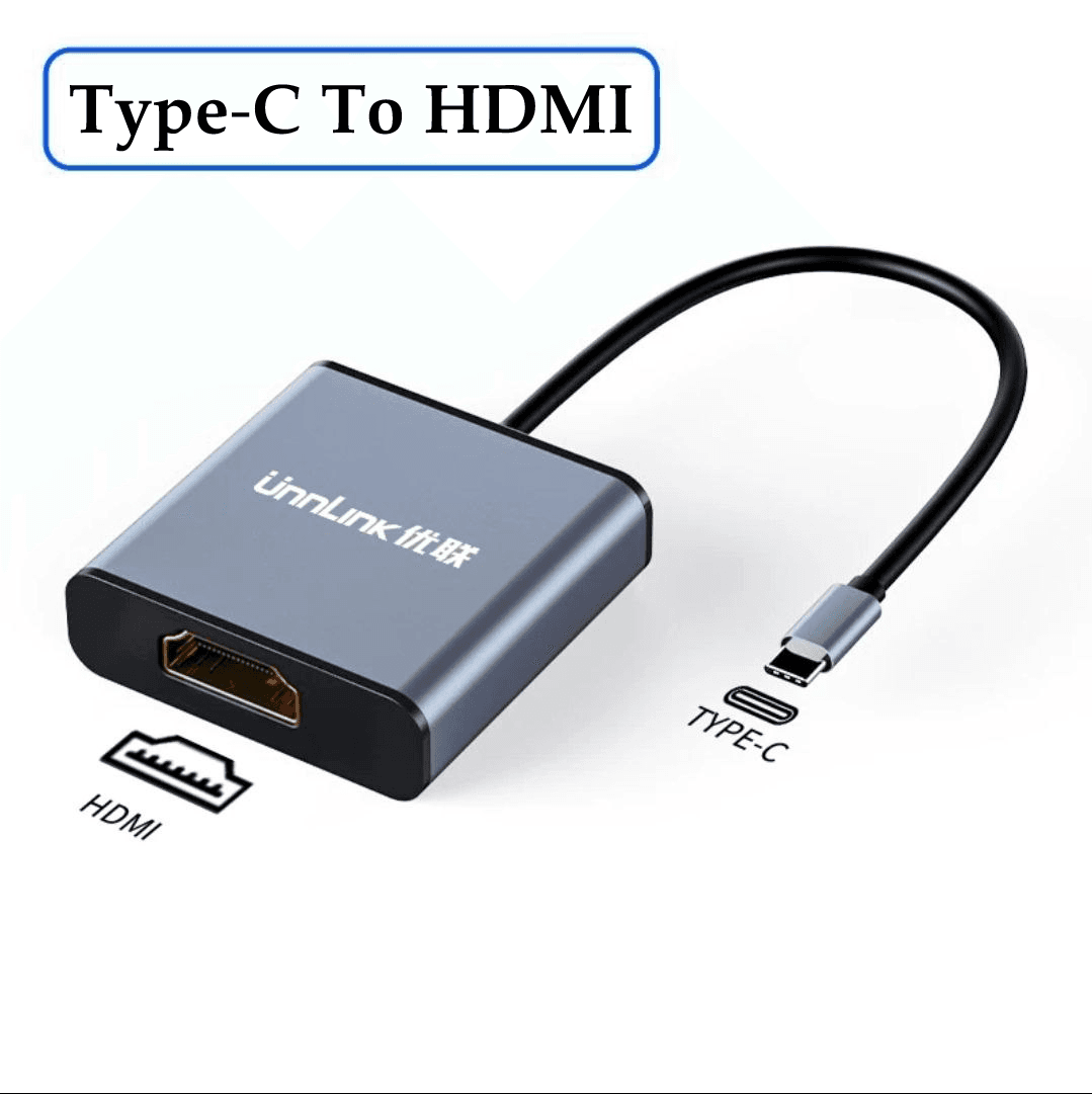 Type-C To VGA [1080P] UnnLink 1244
