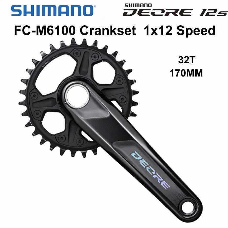 ជង្គង់ SHIMANO DEORE M6100 ប្រវែង 170mm 32T