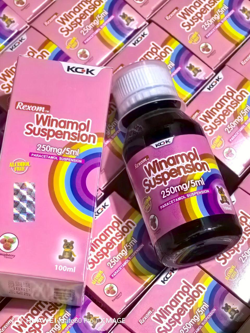 WINAMOL Sp 250mg Expired:02/ 26