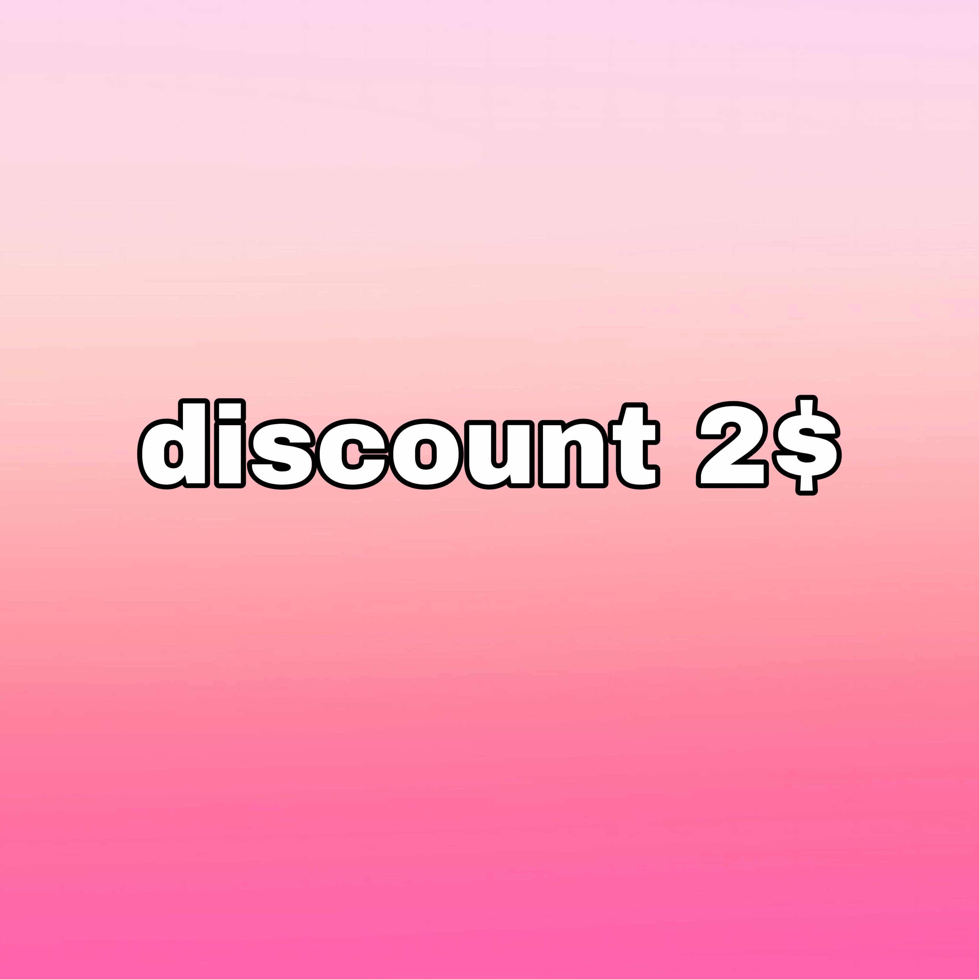2$ off