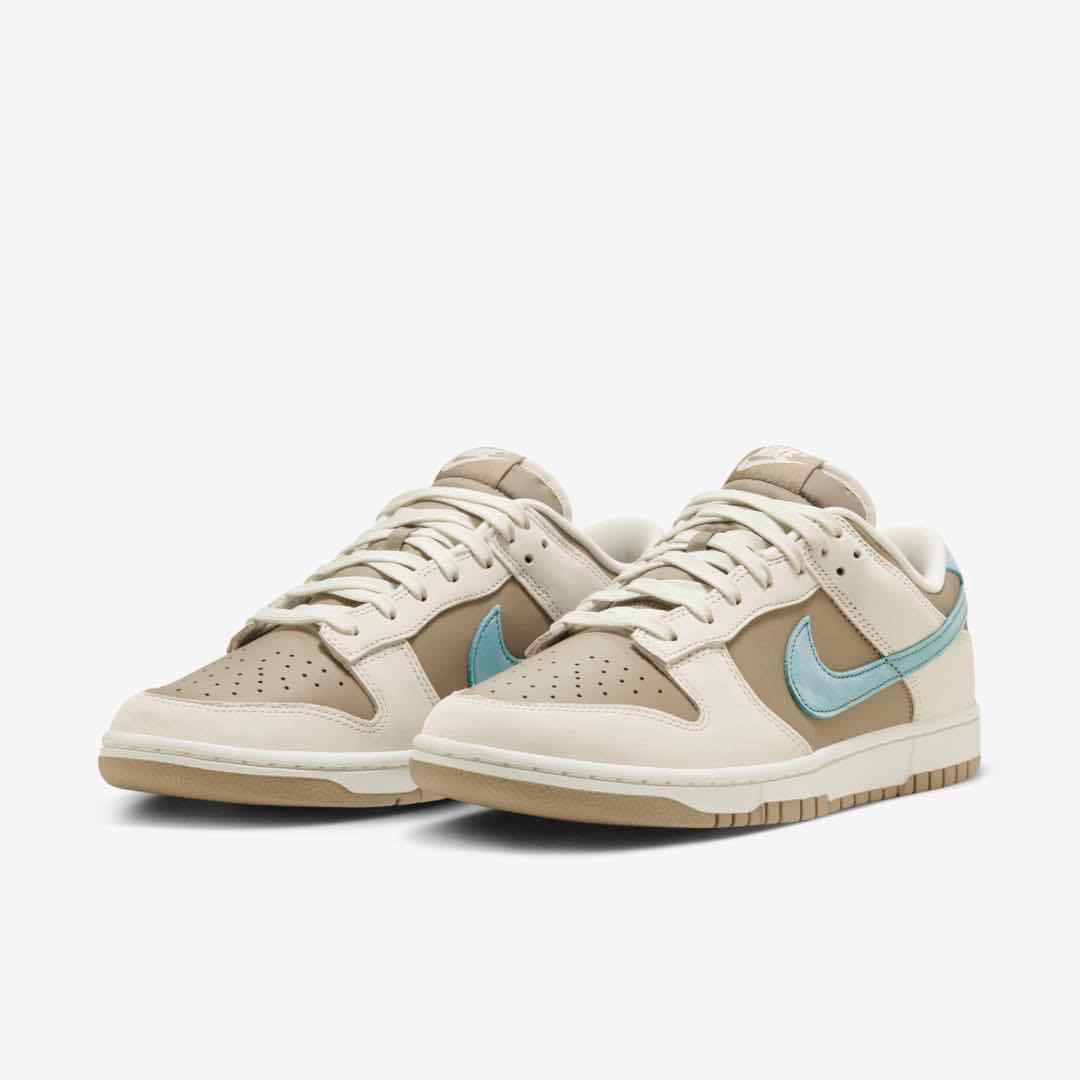Nike Dunk Low Khaki Turqoise 