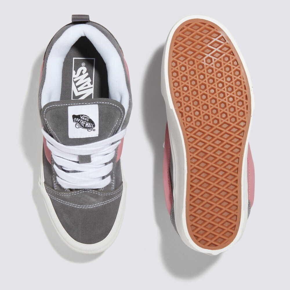 New Vans Knu Stack Lollipop Grey/Pink Sneakers Low-Top Platform 